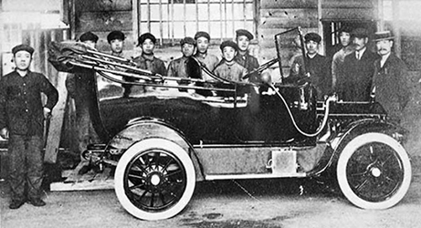 DAT-GO - первый автомобиль Datsun, выпущенный в 1914 году.