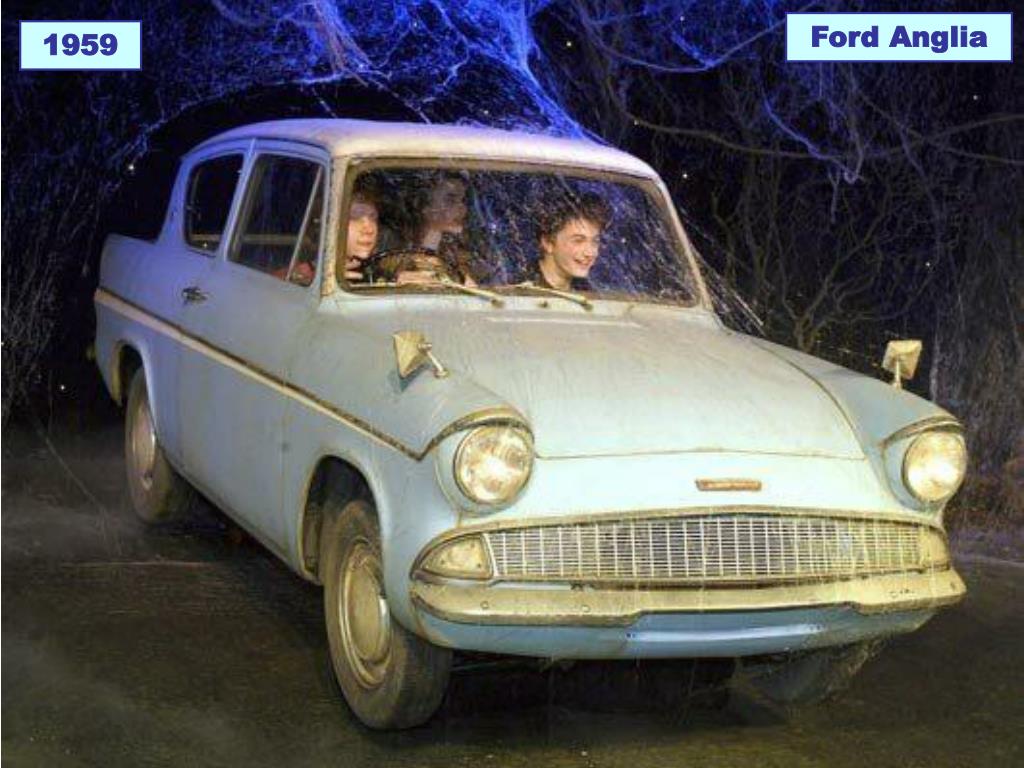 Car harry. Форд Англия Гарри Поттер. Ford Anglia из Гарри Поттера. Форд Англия Гарри Поттер и Тайная комната. Ford Anglia 105e Harry Potter.