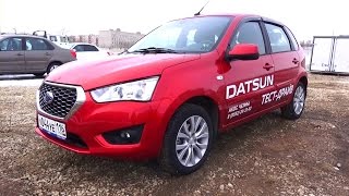 2015 Datsun mi-DO Dream. Обзор (интерьер, экстерьер, двигатель).