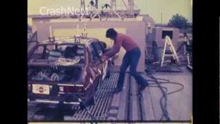 Datsun 210 / Nissan Sunny | 1979 | Frontal Crash Test | NHTSA | CrashNet1